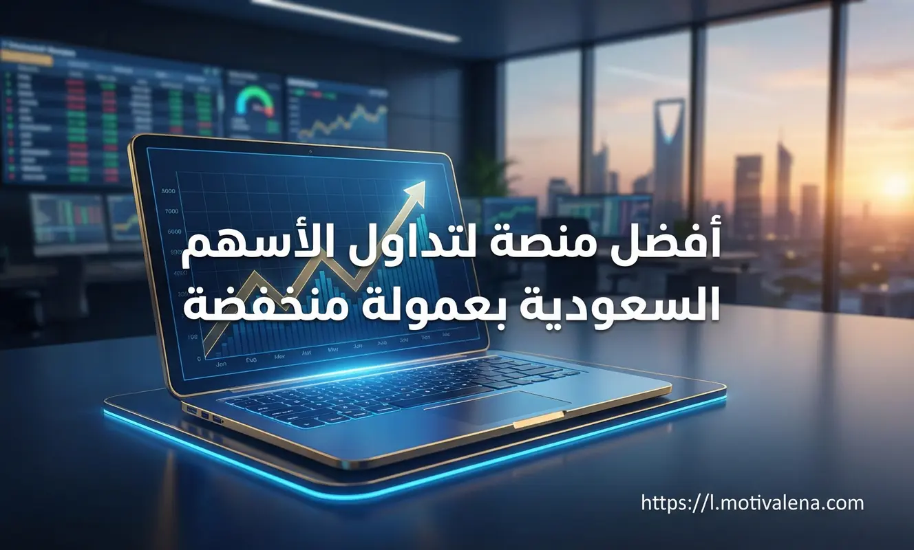 أفضل منصة لتداول الأسهم السعودية بعمولة منخفضة لعام 2026