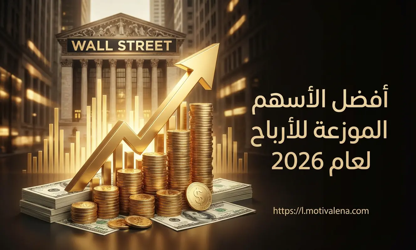 أفضل الأسهم الأمريكية الموزعة للأرباح لعام 2026: دليلك الشامل للاستثمار الذكي