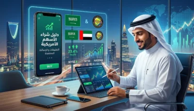 دليل شراء الأسهم الأمريكية من السعودية والخليج – أفضل التطبيقات والوسائط المعتمدة