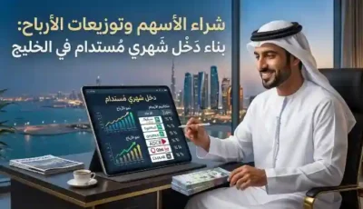 شراء الأسهم وتوزيعات الأرباح: كيف تبني دخلاً شهرياً مستداماً في الخليج